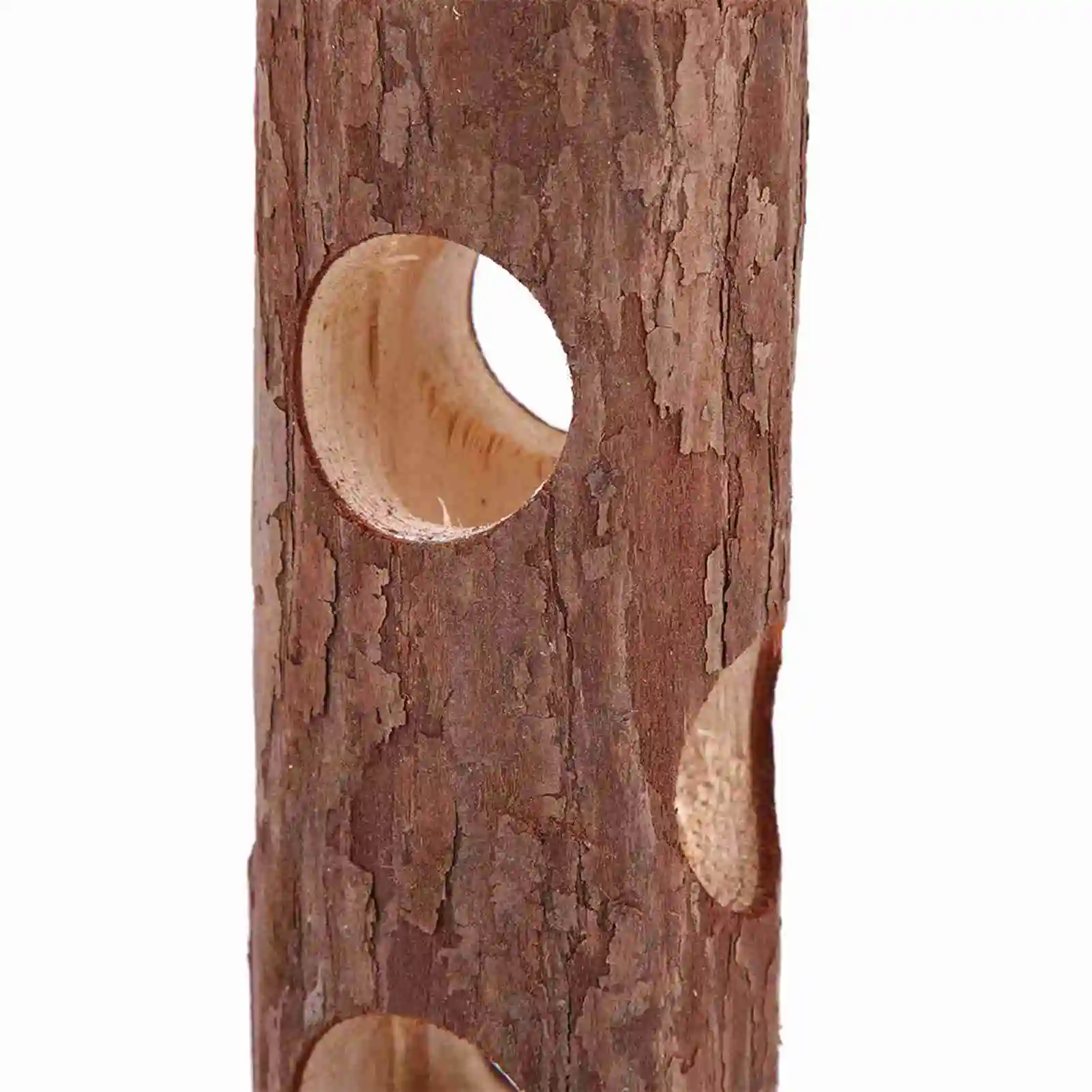 Wooden Hamster Tunnel Versatile Animal Exercise Tube Chew Toy for Rabbit Ferret Hamster Guinea Pig view 6