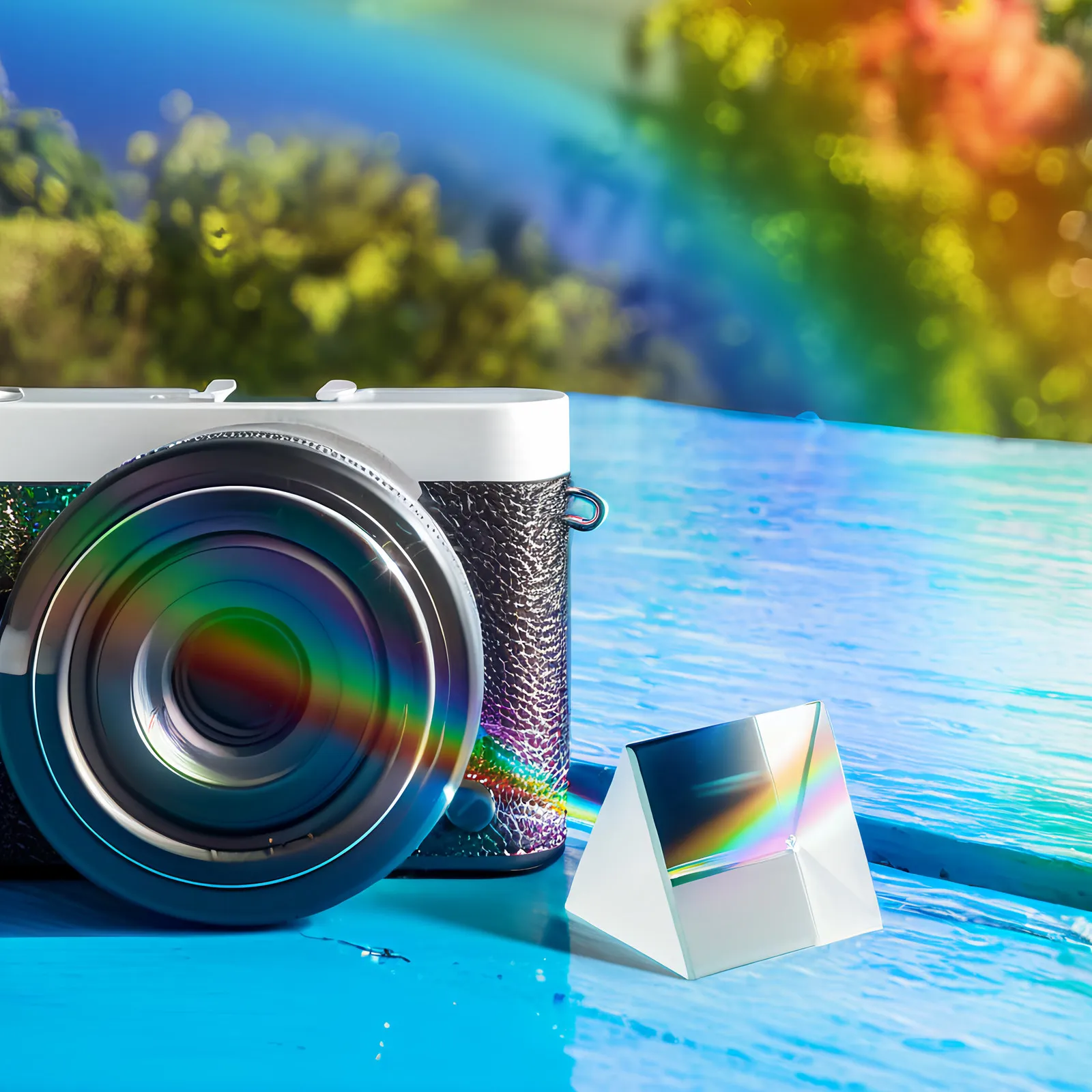 

Набор из 4 хрустальных треугольных призм из оптического стекла для точного спектрального анализа, физических оптических экспериментов и исследований