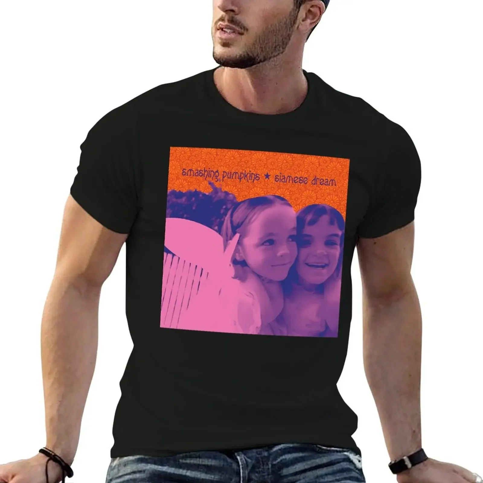 Siamese Dream T-Shirt cotton graphic tees hippie clothes graphic shirts mens funny t shirts