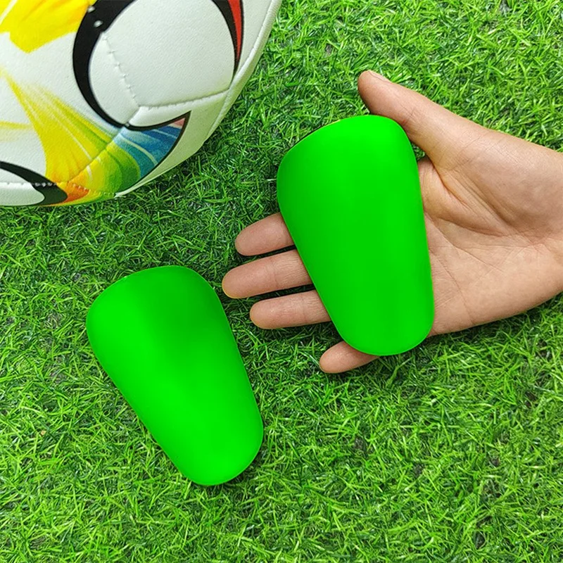 Mini Shin Pads Absorvente de Choque, Shin Pads Resistentes ao Desgaste, Shin Pads De Treinamento De Futebol