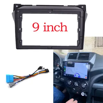 Adaptér WQLSK 2 DIN 9 palců na rám automobilu pro SUZUKI Alto Nissan Pixo 2009-2016 s Android rádiem, montážní sada pro palubní desku 10 nejlepší prodej Nissan Almeera Dash - №7