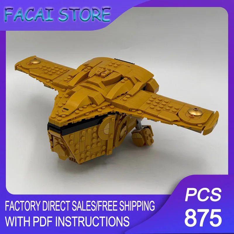 

Star Movie Moc Building Bricks Modular Shuttle (75398 Alternative Model) Technology Blocks Christmas DIY Toy Construction Gifts