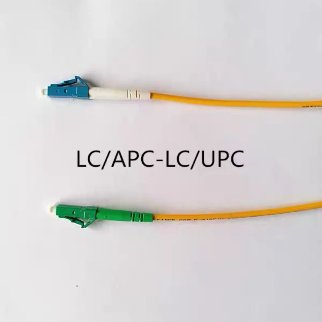 LCAPC-LC puente de fibra óptica 1-100m cable de conexión Simplex monomodo 1m 2m 3m 5m 10m 20m 30m 50m cable de extensión FTTH P-fibra óptica