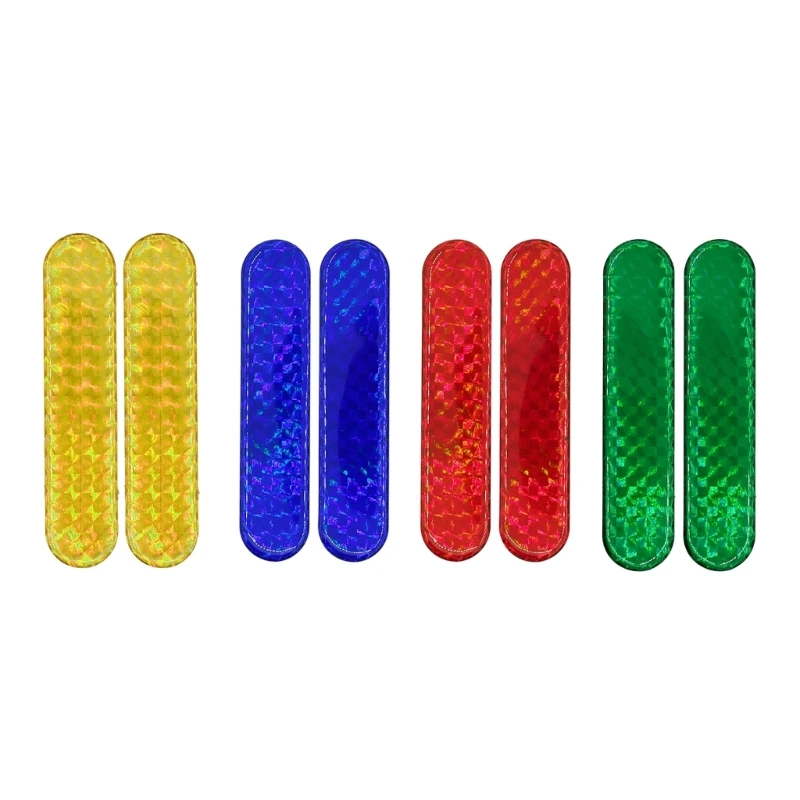 

6Pc Removable Reflective Strips for Car Trunk & Door No Damage to Paint Surfaces