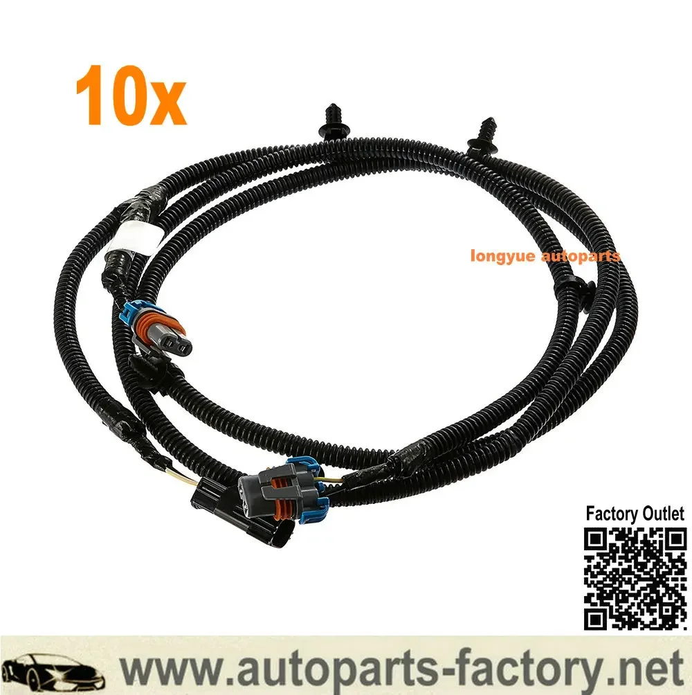 10pcs Fog Lamp Light Jumper Wiring Harness For 2002-2008 Dodge Ram 1500