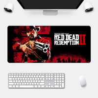 Red Dead Redemption 2 RDR2 US West cowboy Mousepad HD Printing Computer Gamers Locking Edge Non-slip Mouse Pad