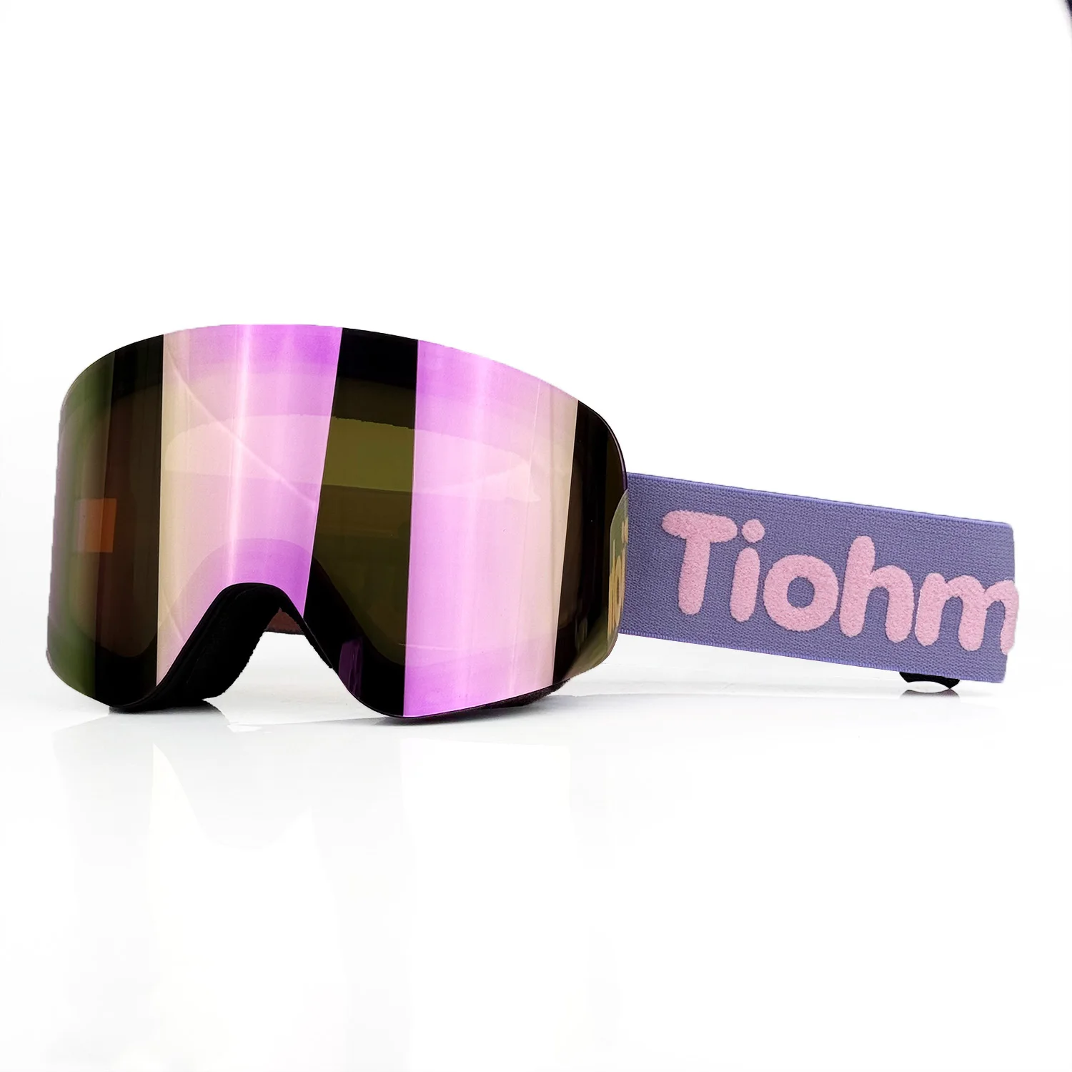 

Tiohm Winter Windproof Skiing Glasses Goggles Outdoor Sports Eyewear Glasses Ski Dustproof Cycling Lens Frame Sunglasses