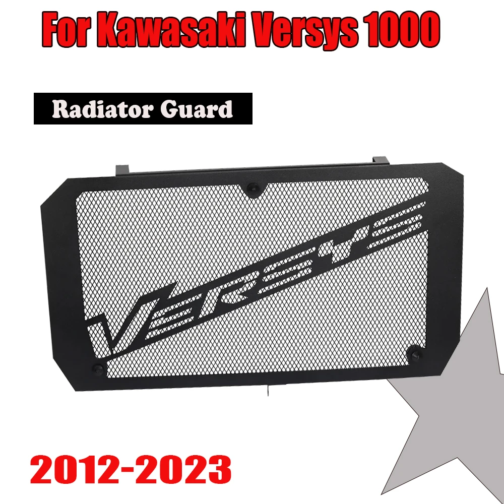 Motorcycle Accessories Grill Protective Cover Radiator Grille Guard Protector For KAWASAKI Versys 1000 Versys1000 2012 - 2023