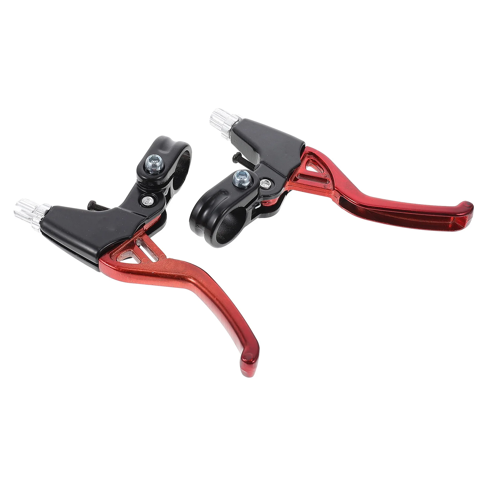 

1Pair Aluminum Brake Levers Full Metal Lightweight Durable Brake Handles Replacement for Mountain Road Folding Bikes Safety