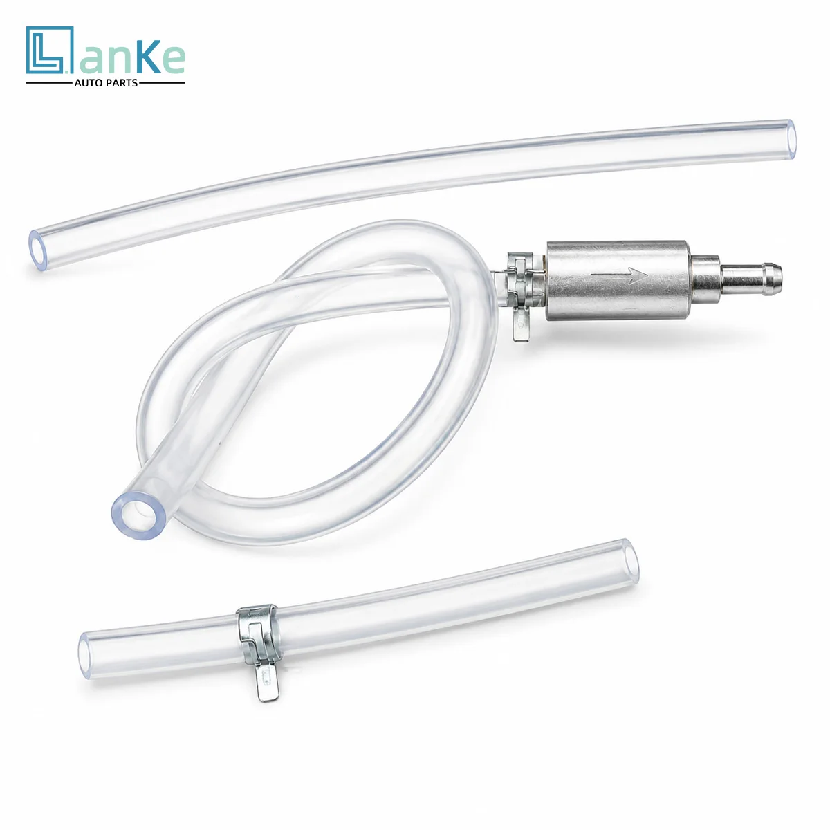 Lanke Auto Motorcycle Brake Fluid Bleeder Tube Kit One Way Check Valve Clutch Hydraulic Oil Bleeding Hose Repair Tool Auto Parts