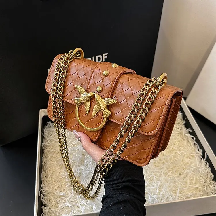 

Sophisticated Leather Bag for Women Light Luxury High End Look Premium Quality Designer Style Elegant Shoulder Bag or Clutch