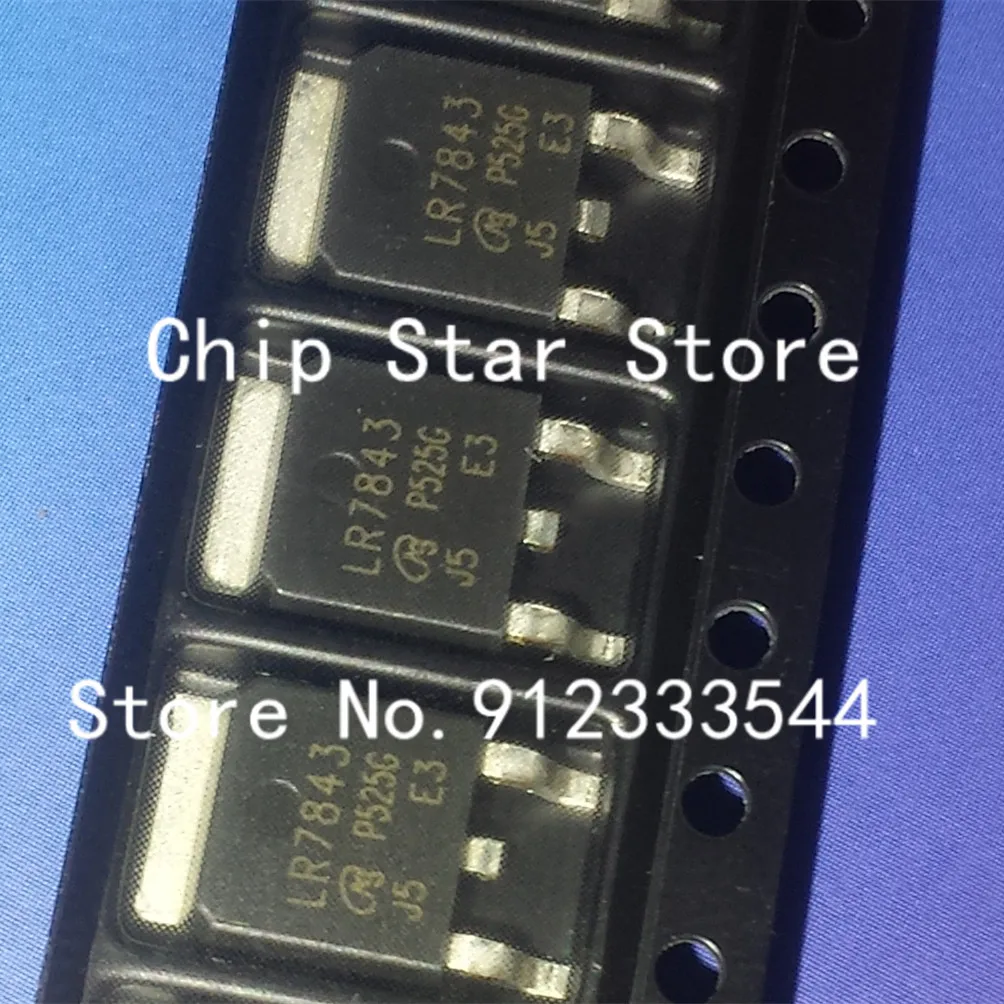 5-50 قطعة IRLR7843TRPBF IRLR7843 7843 TO-252 قوة MOSFET N قناة 100% جديدة ومبتكرة