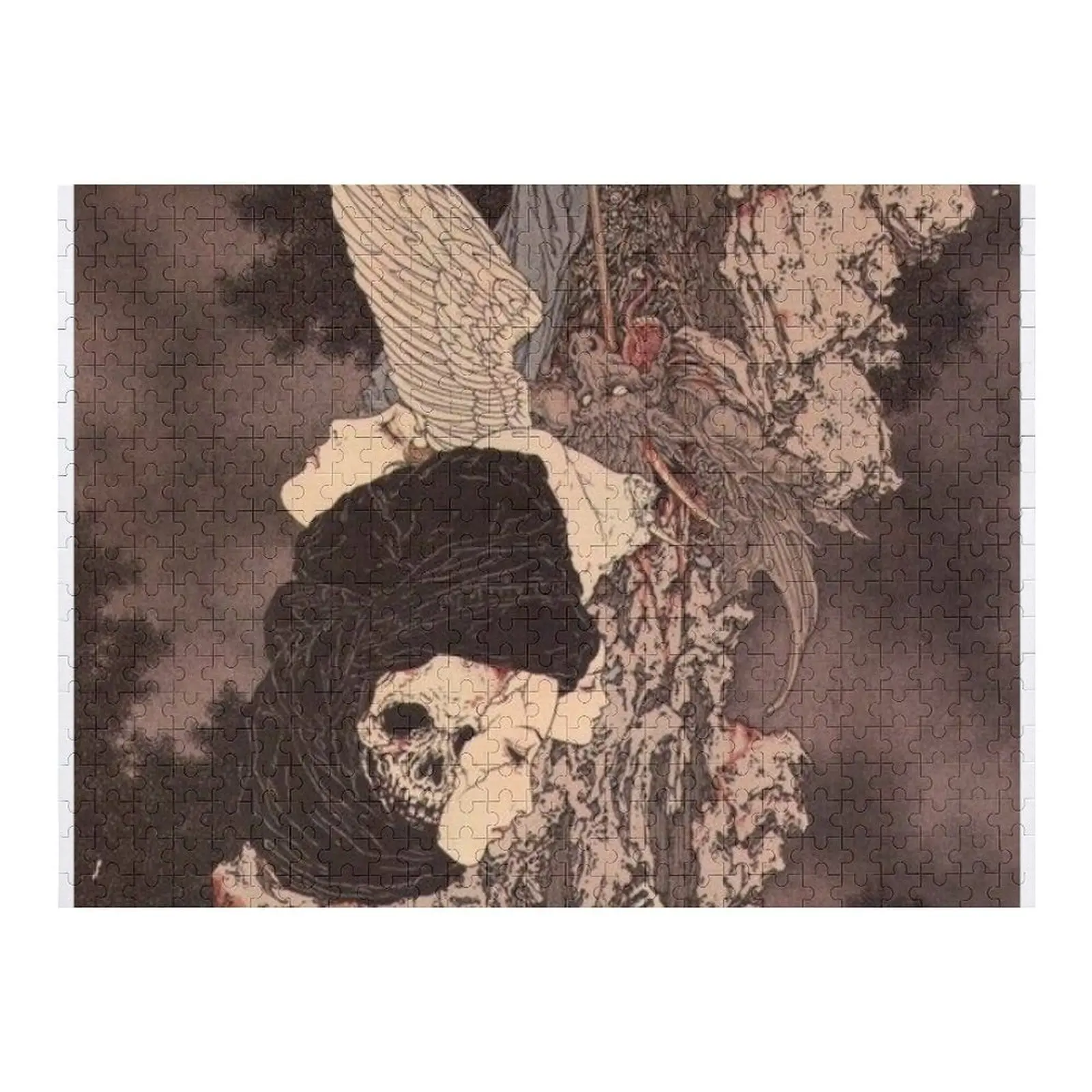 

The Vampire Awakening… - Takato Yamamoto Jigsaw Puzzle Personalized Wooden Name Personalized For Kids Puzzle