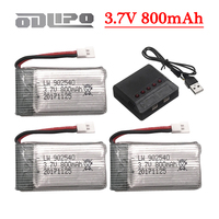 3.7V 800mAh 902540 Lipo Battery For Syma X5 X5C X5S X5SC X5HW X5HC X5SW M68 X300 X400 X500 X800 HJ819 Parts 3.7V 25C Battery