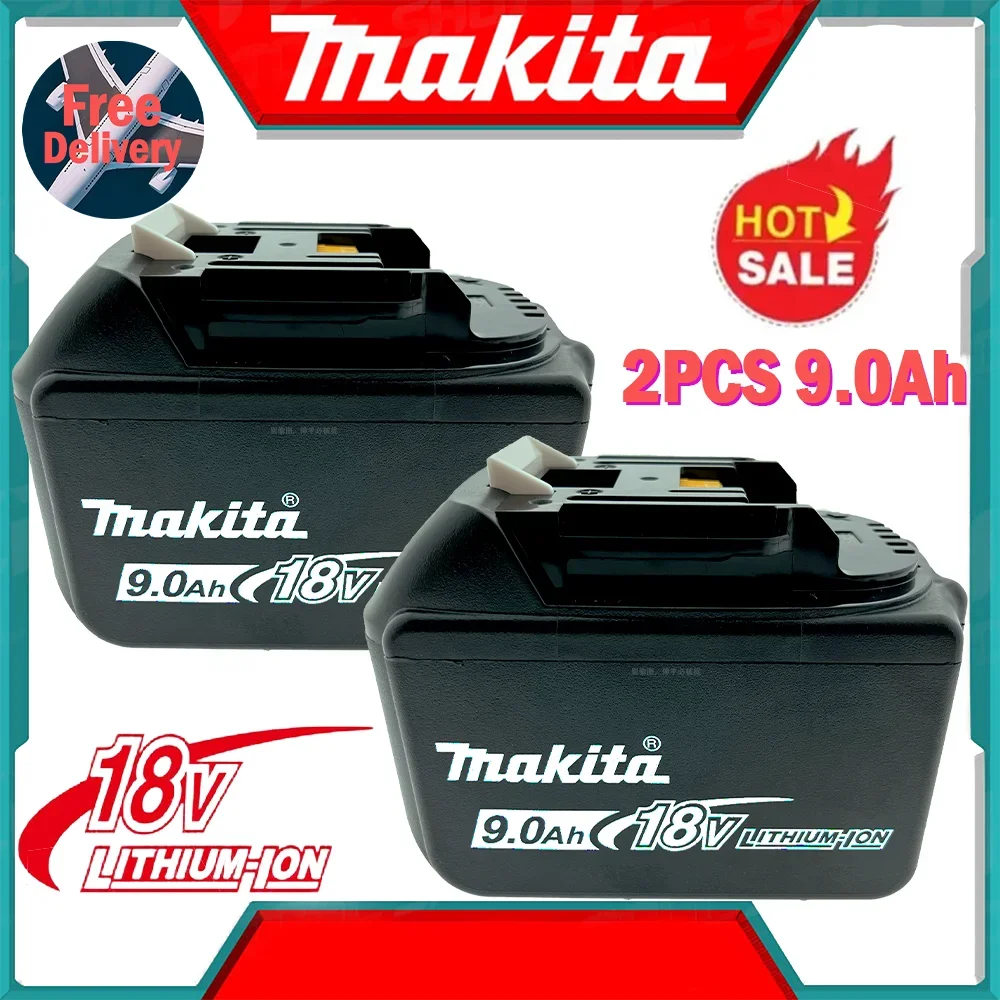 

100% original Makita 18V 9.0Ah Rechargeable Battery ,For Makita BL1830 BL1830B BL1840 BL1840B BL1850 BL1850B Power Tools Battery