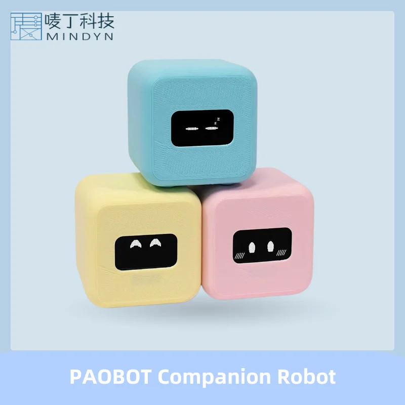 

CNC Paobot Intelligent Robot Emotional Interaction AI Virtual Companion Robot Puzzle Electronic Accompany Pet Christmas Gifts