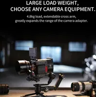 ---FeiyuTech Feiyu SCORP-C 3-Axis Handheld Gimbal Camera Stabilizer with Tripod Handle Grip