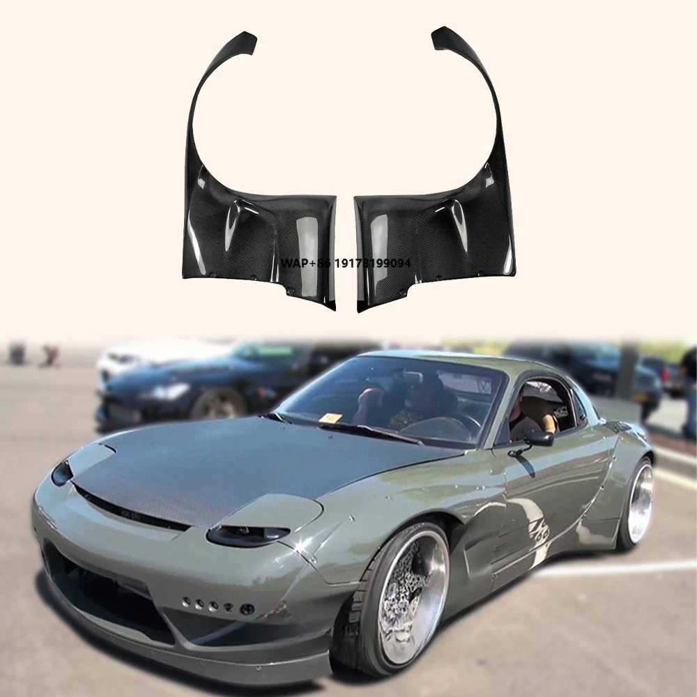 

Для RX7 RX-7 FD3S: расширители передних крыльев в стиле RB из карбона
