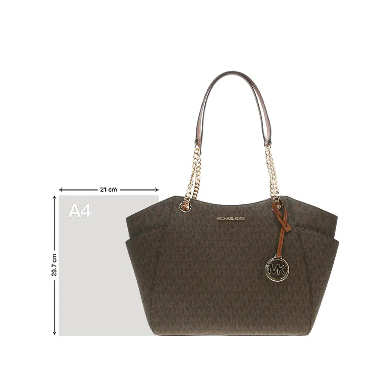 حقيبة يد مطبوعة رائعة للسفر من مايكل كورس جيت للنساء