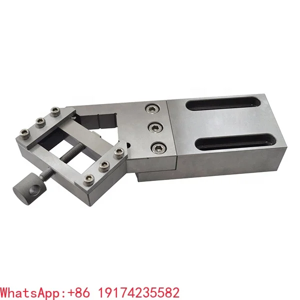 Precision Stainless Steel Fine Adjustable WEDM Super Vise for CNC Wire EDM Machine Round Workpieces HE-W06585