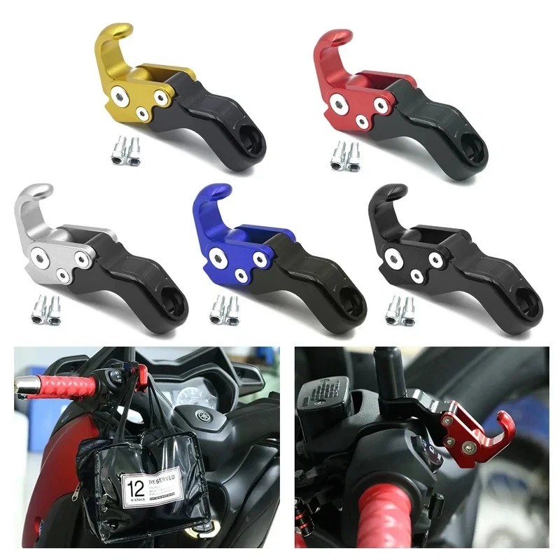 For KYMCO Xciting 250 300 350 400 CT250 S350 Motorcycle Hook Luggage Helmet Holder Bag Hanger Carry Claw Cargo CNC Accessories
