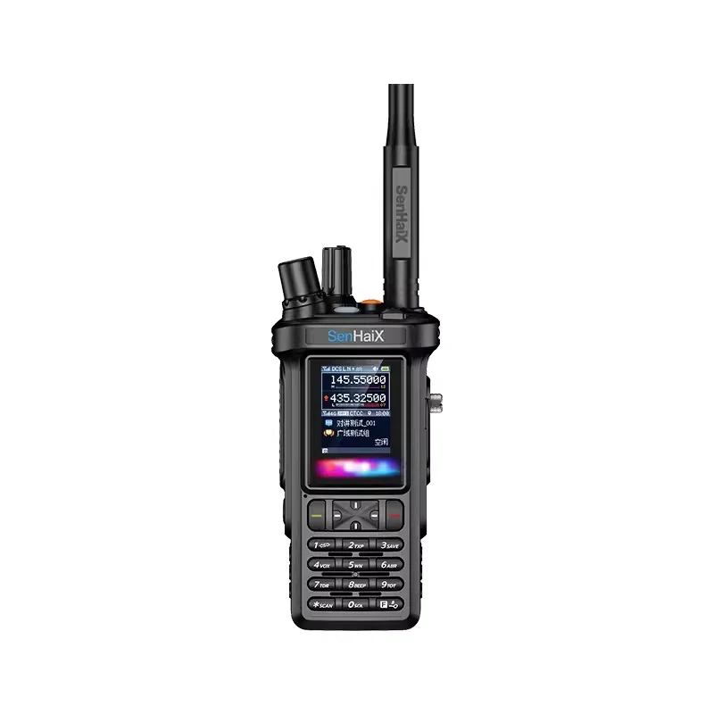 

SenHaix SHX8900 Two Way Radio 4G LTE Poc Network VHF UHF AM FM Air Band Receiver Cross Mode GPS Bluetooth Public Intercom HAM