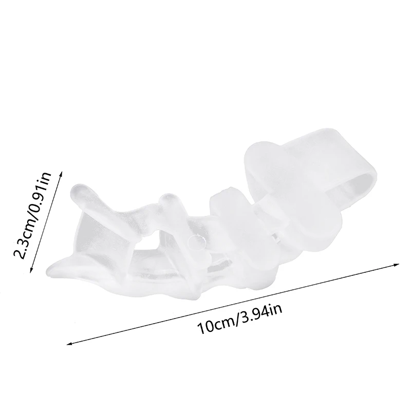 زوج واحد من فاصل أصابع القدم، مادة مصحح الورم المناسبة، فواصل فرد الجل الناعم