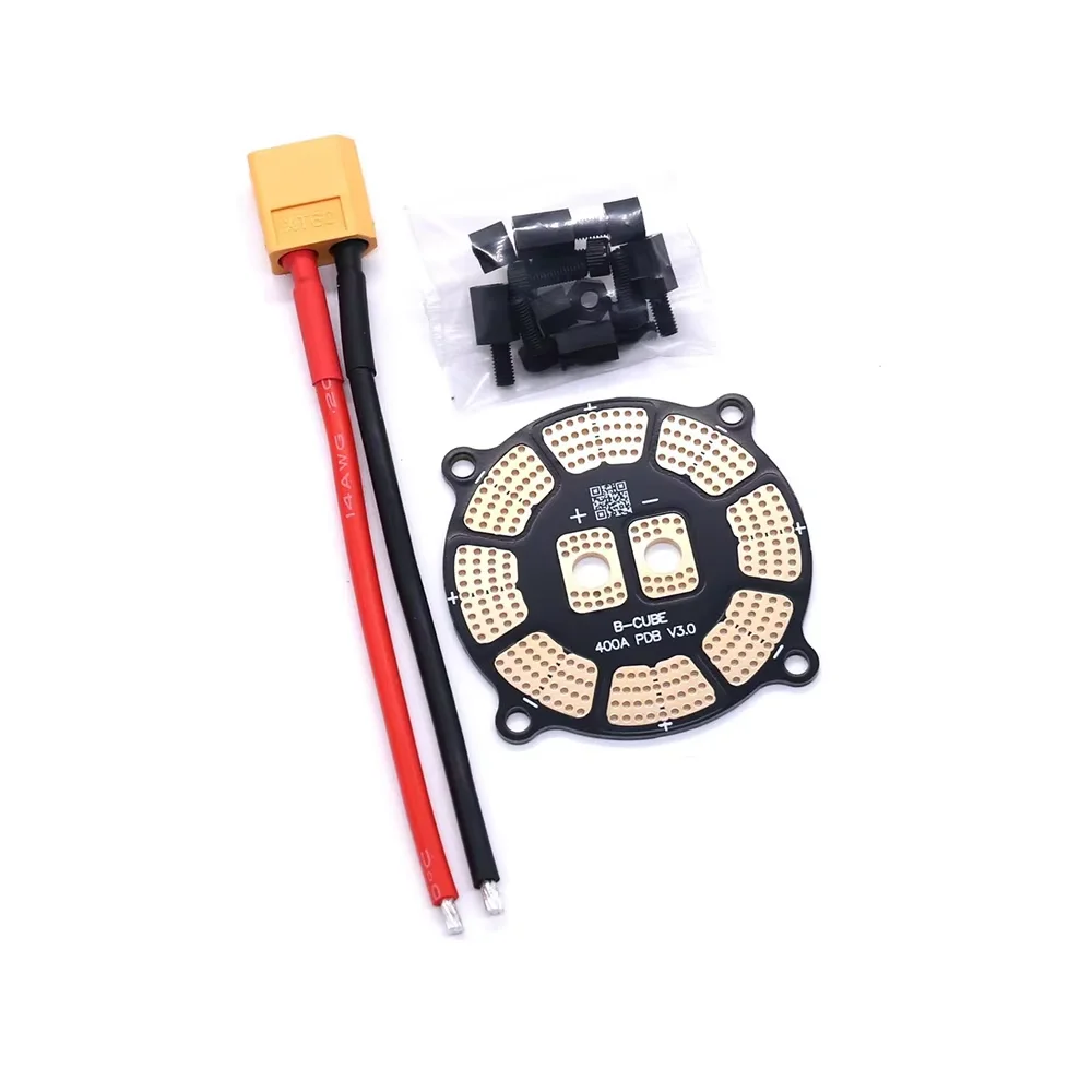 لوحة توزيع الطاقة B-CUBE PDB V3.0 للمناظير الرباعية والمناظير المثمنة مع منافذ خط XT60