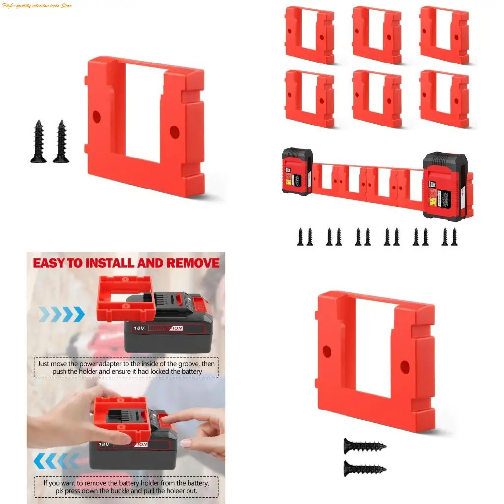 

203F Wall Mount Battery Dock Holder Battery Holders For Battery Bracket Fixing