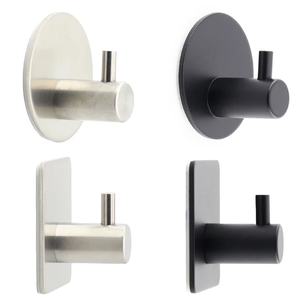 

Настенный крючок для ткани и шляпы, вешалка для пальто и шляпы из нержавеющей стали, многоцелевой настенный крючок для полотенец