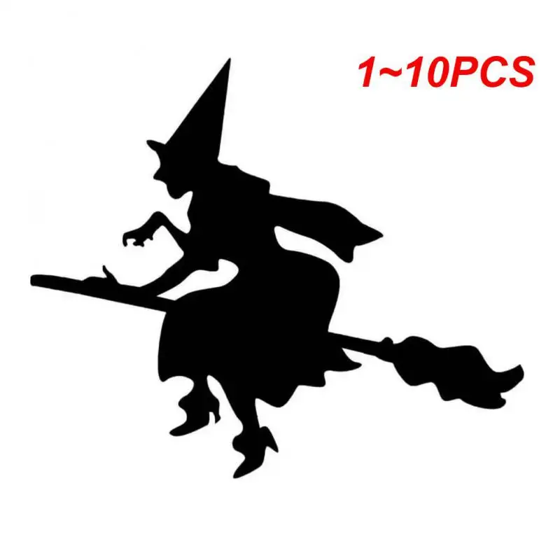 

1~10PCS Halloween Giant Ghost Shadow Window Sticker Witch Death Bat Skeleton Helloween Party Decor Electrostatic Sticker Window