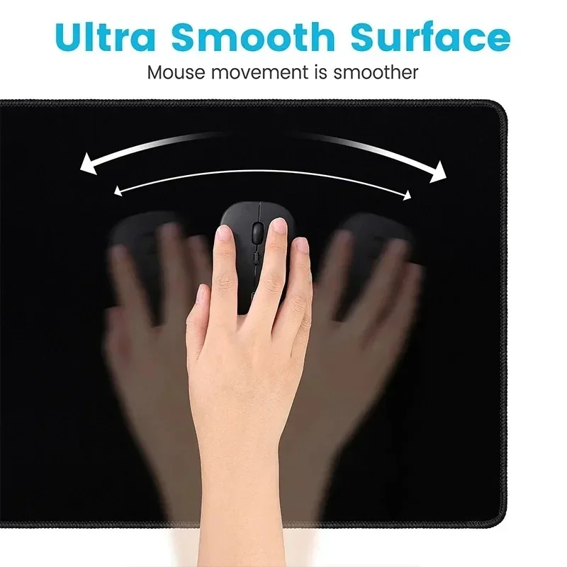 Mouse pad de borracha antiderrapante, cogumelo, grande, para jogos, esportes, teclado de escritório, computador, presente para adolescente, namorado, namorada