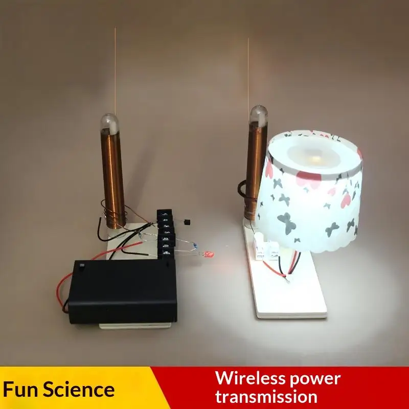 1 Set DIY Wireless Power Transmission Component Science And Education Toys Children's Science And Education Experiment Models
