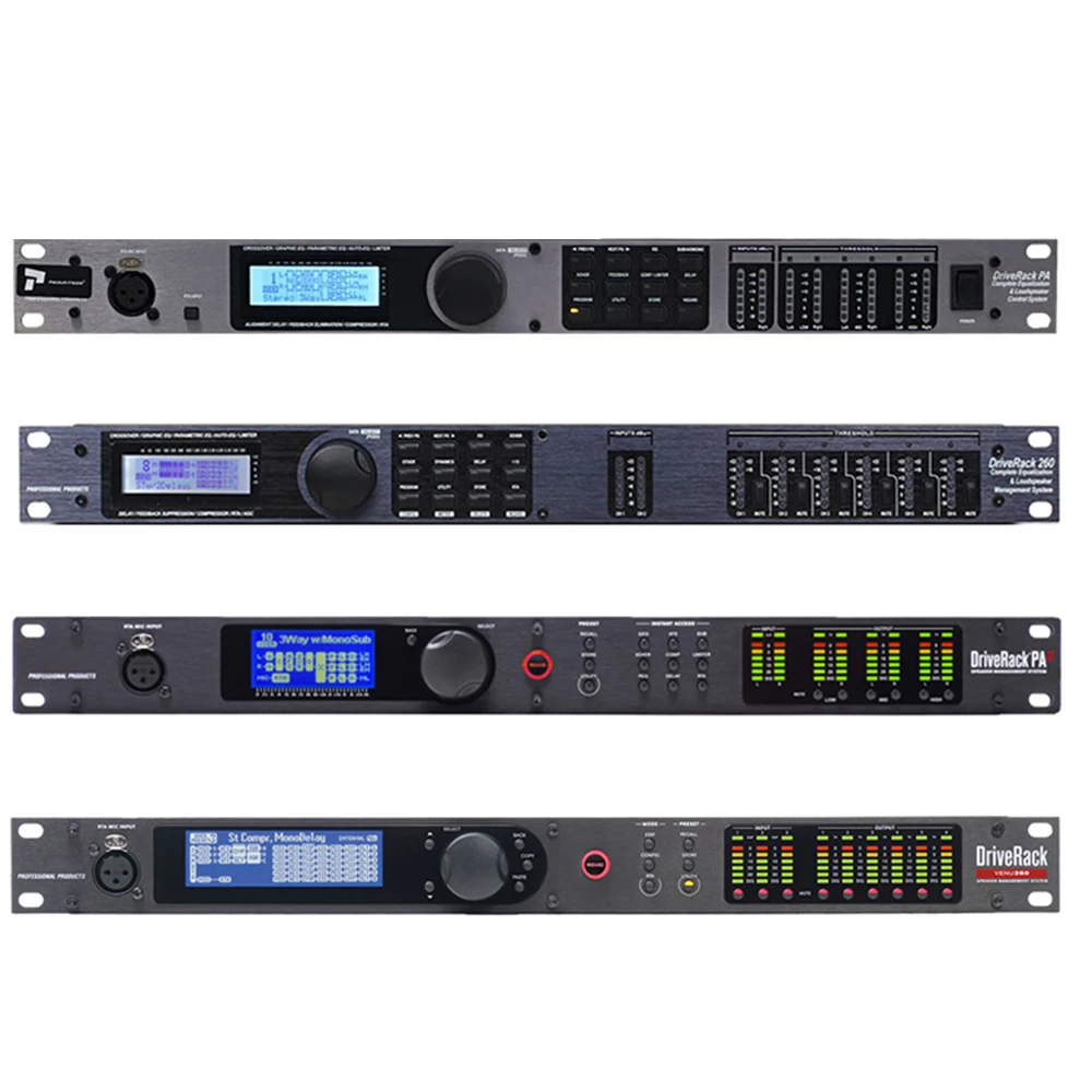 DBX DriveRack Audio Effects Processor Digital Audio Processor Speaker Management DBX Professional Digital Dsp Audio Processor