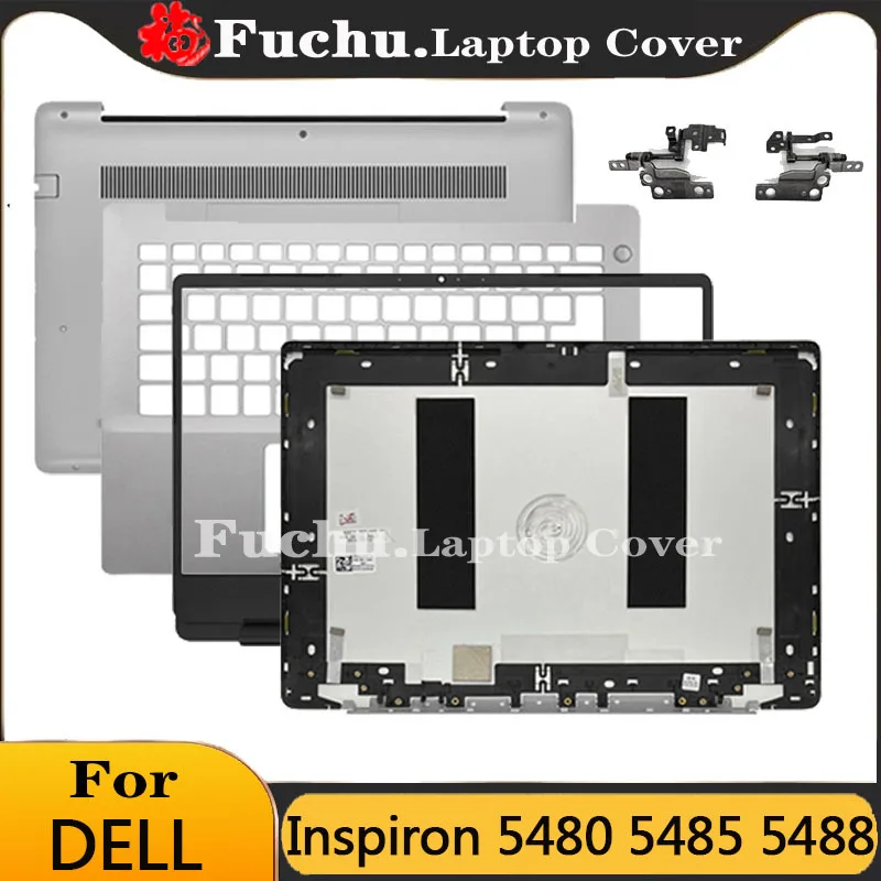 

New For Dell Inspiron 5480 5485 5488 Laptop Replacement LCD Back Cover/Front Panel/Palm Rest/upper And Lower Base Housing Hinges