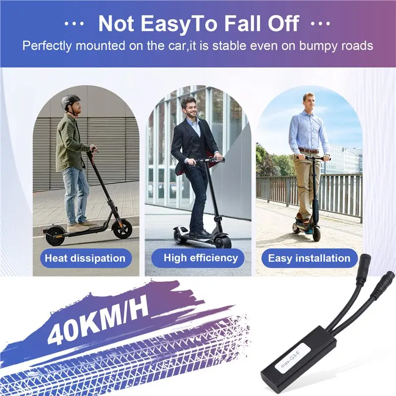 Kickscooter Speed Controller 40KM/H Governor Speed Limit Unlock Cable Parts For Ninebot Max G3 Electric Scooters