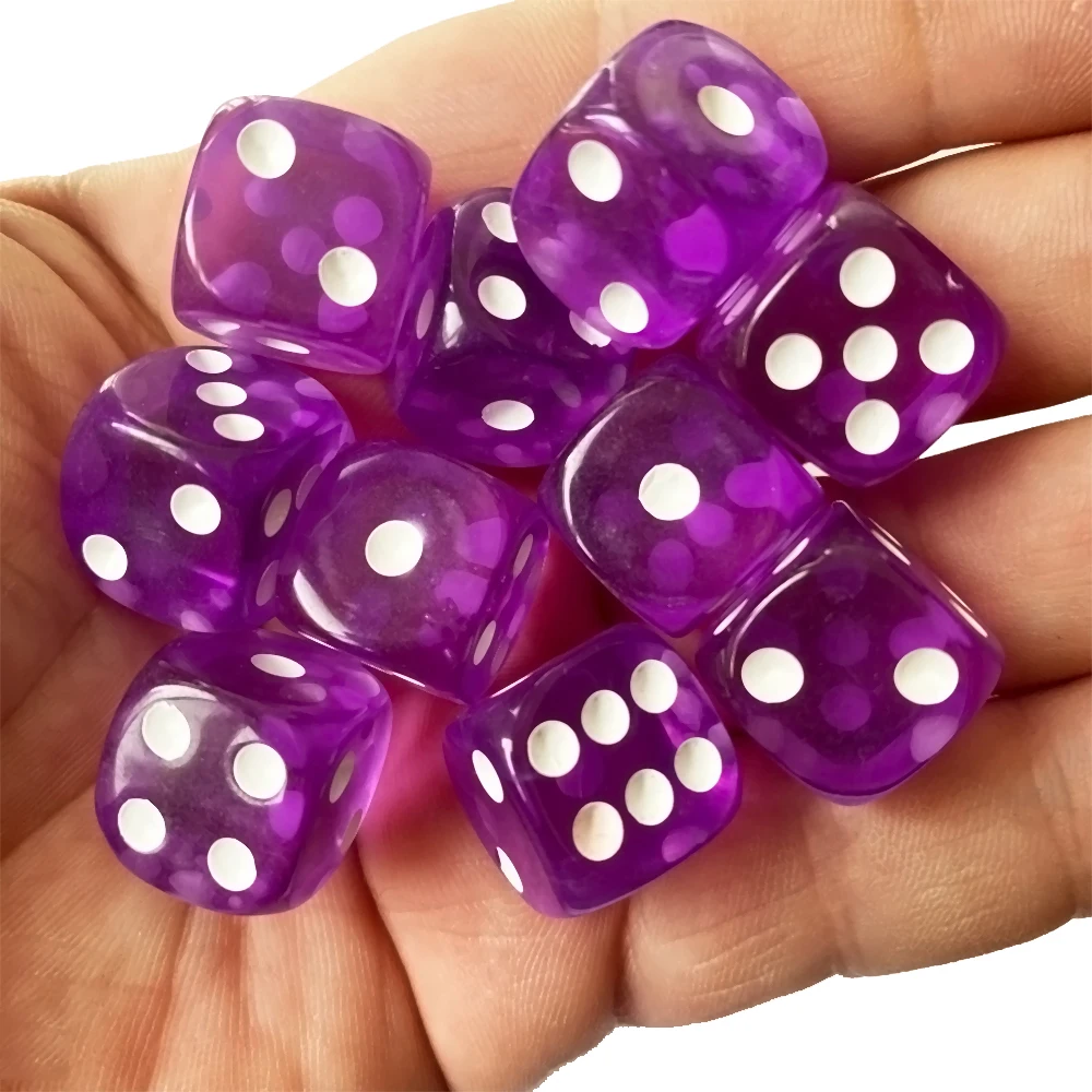 Lot de 20 dés de coin arrondi de 16 mm pour jeux de société - VGEBY - Jeux - Jouets