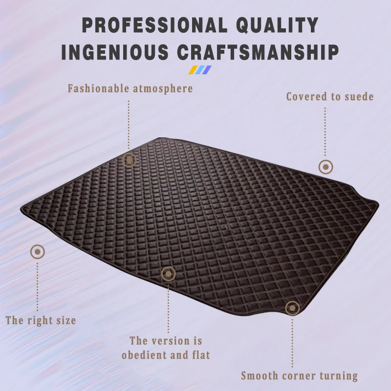 Car Trunk Carpets Mat For Chevrolet Aveo 2011 2012 2013 2014 2015 2016 Cover Auto Interior Accessories Replacement Automobiles