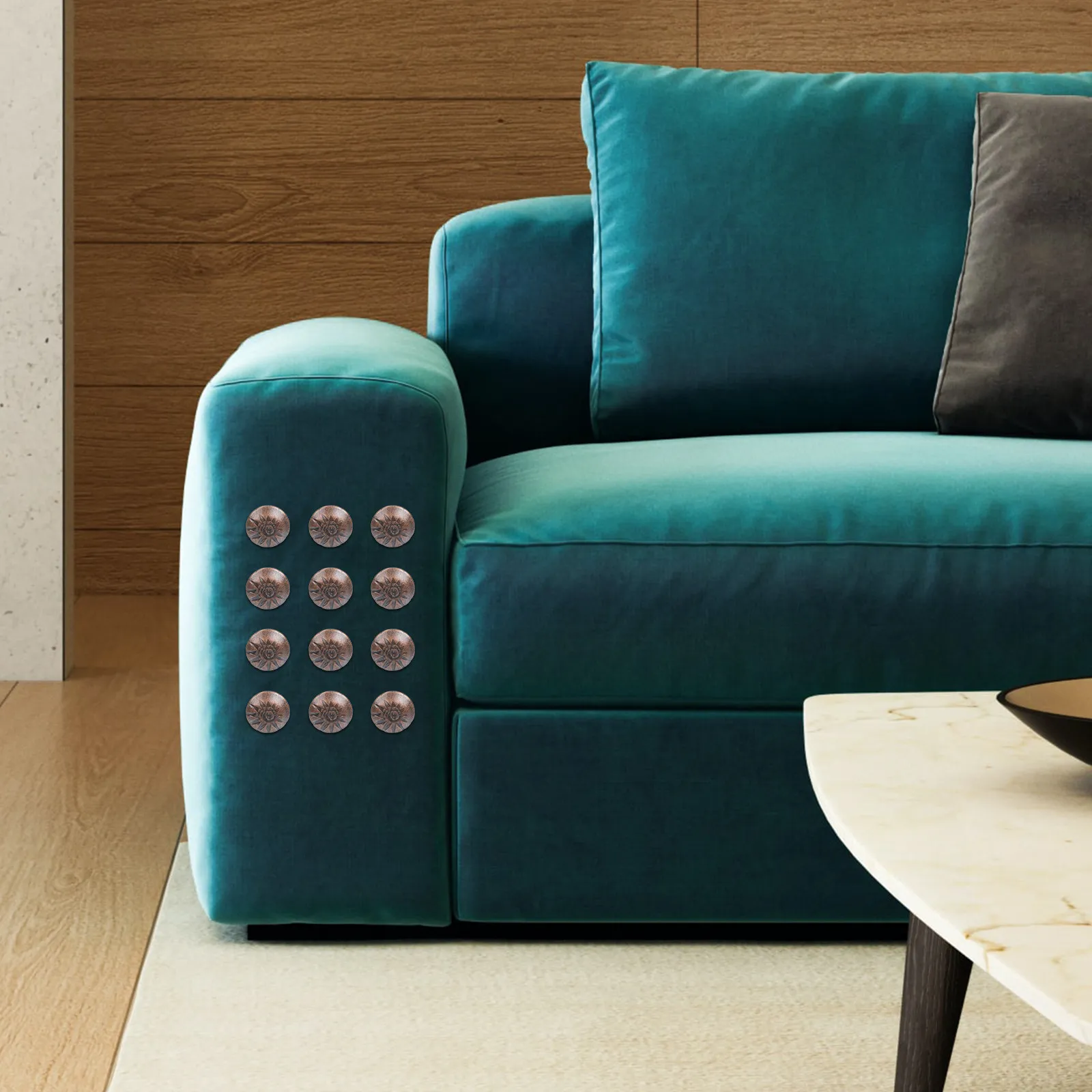 

500 шт. Декоративные мебельные гвозди в ретро-стиле, железные гвоздики для обивки, для диванов, изголовья кроватей, для поделок и декора