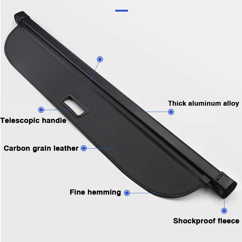 for Mitsubishi Eclipse Cross 2018 2019 2020 2021 2022 2023 2024 Accessories Trunk Curtain Mat Rear Curtain Retractable Interior