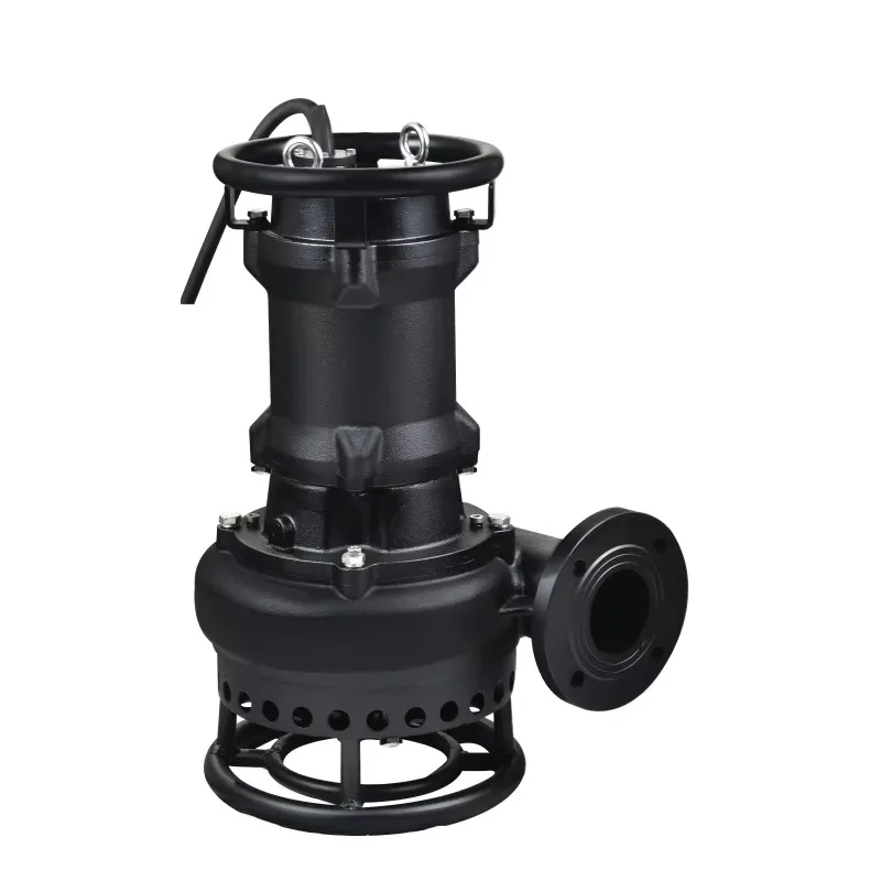 MEUDY QNS Low Pressure Cast Iron & High Chrome Alloy Submersible Sewage Pump Slurry Sand Drainage Dewatering Mud