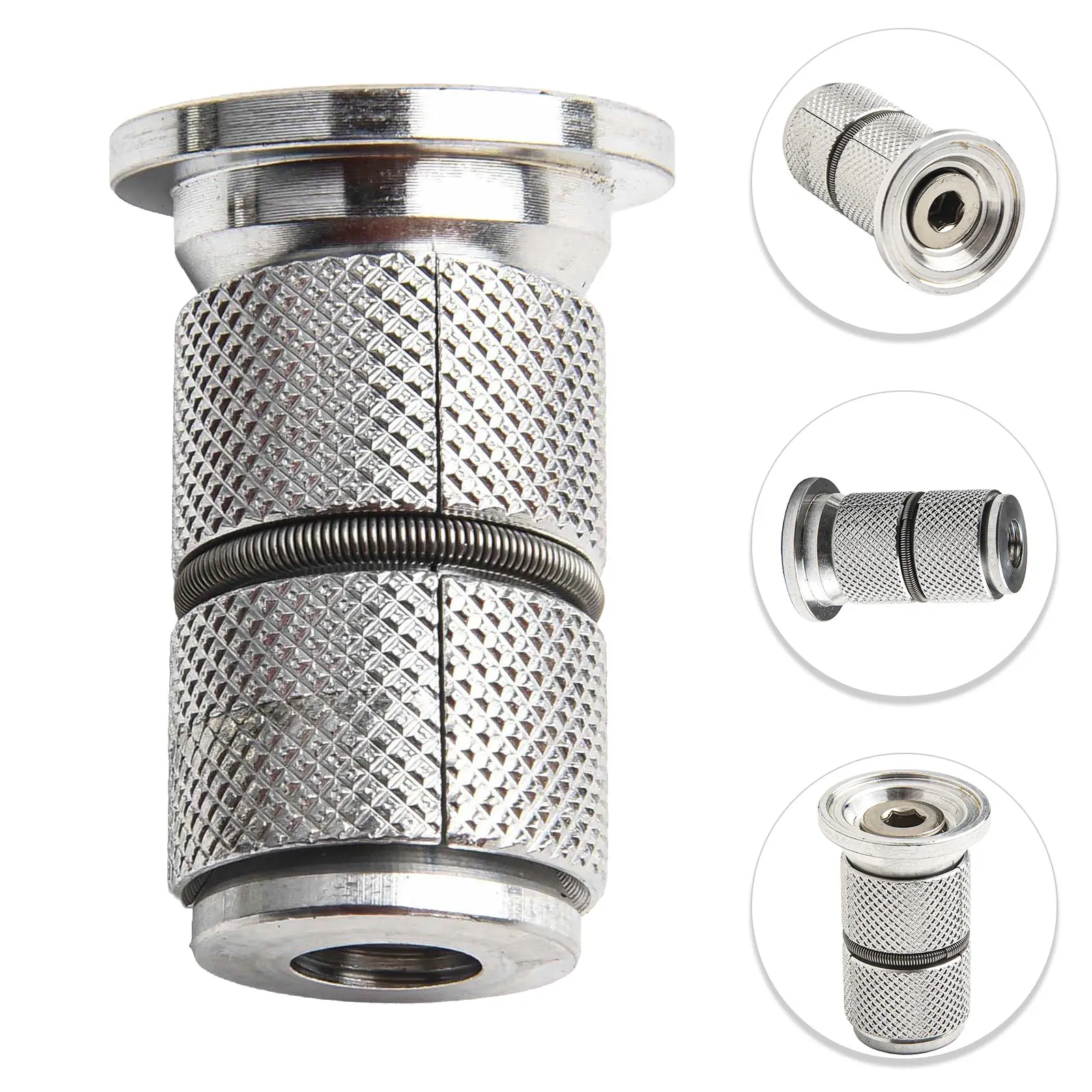 Compression Tool for Bicycle Headsets Lightweight Aluminum Design Perfectly Compatible with Carbon Fiber Systems