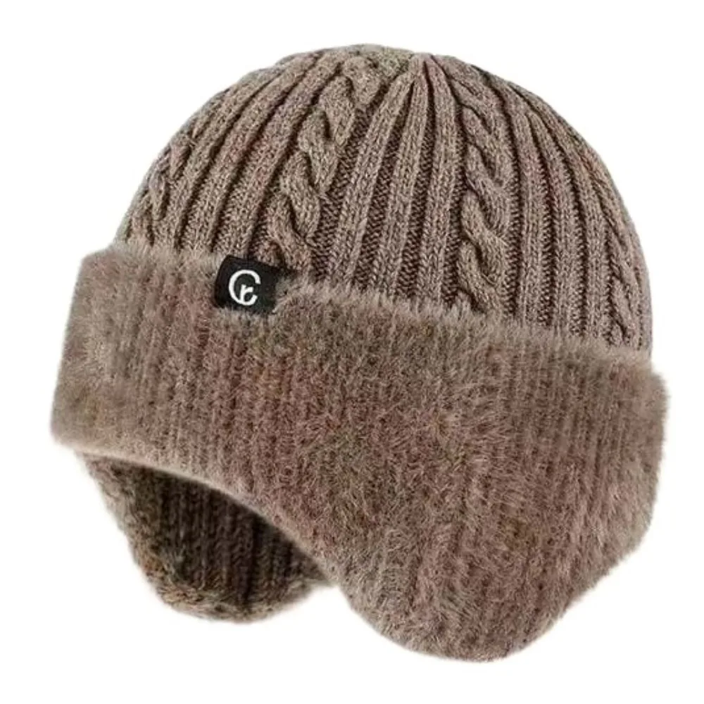 بالاكلافا قبعة الصوف وشاح وقبعة مجموعة لينة مرنة مقنعين قبعة حرارية بلون سميكة محبوك وشاح في الهواء الطلق