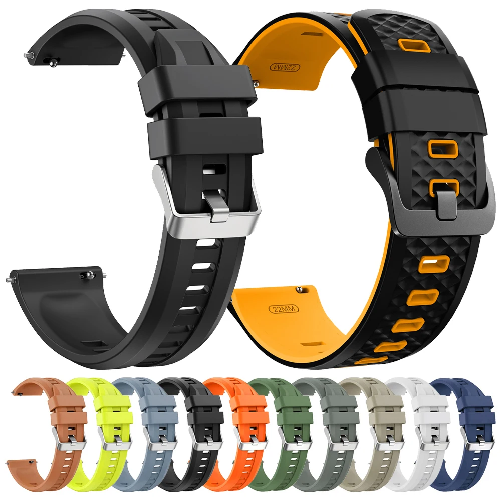 22Mm Sport Silicone… - image