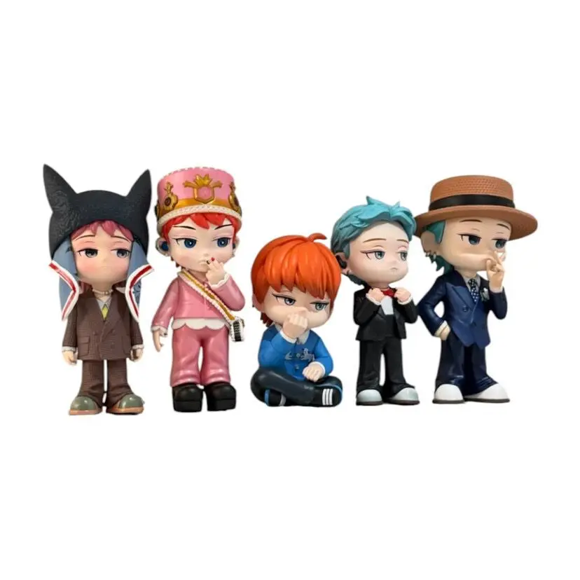 Bigbang G Dragon Ji-Yong Q Version Action Figure GD Toy Model Cute Kpop Idol Figure Collectible Desktop Ornament Gift For Fans