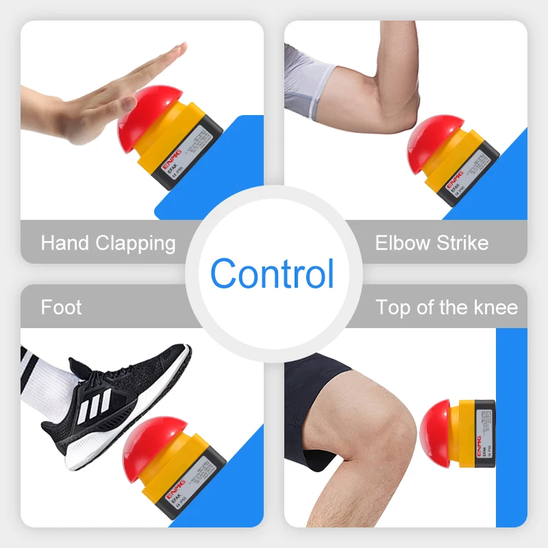 IP65 Waterproof ENMG Emergency Stop Button Switch Mushroom Head Self-Locking/Resetting 1NO Foot/Hand Control for Industrial Safe