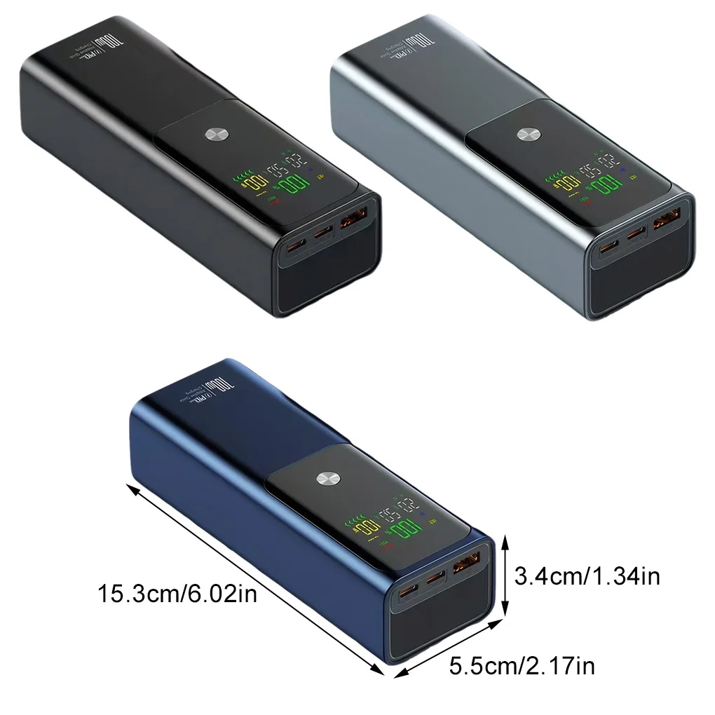 باور بانك 20000 مللي أمبير في الساعة شحن سريع USB شحن سريع مدمج ومحمول 2.25 وات مخرج USB lvery