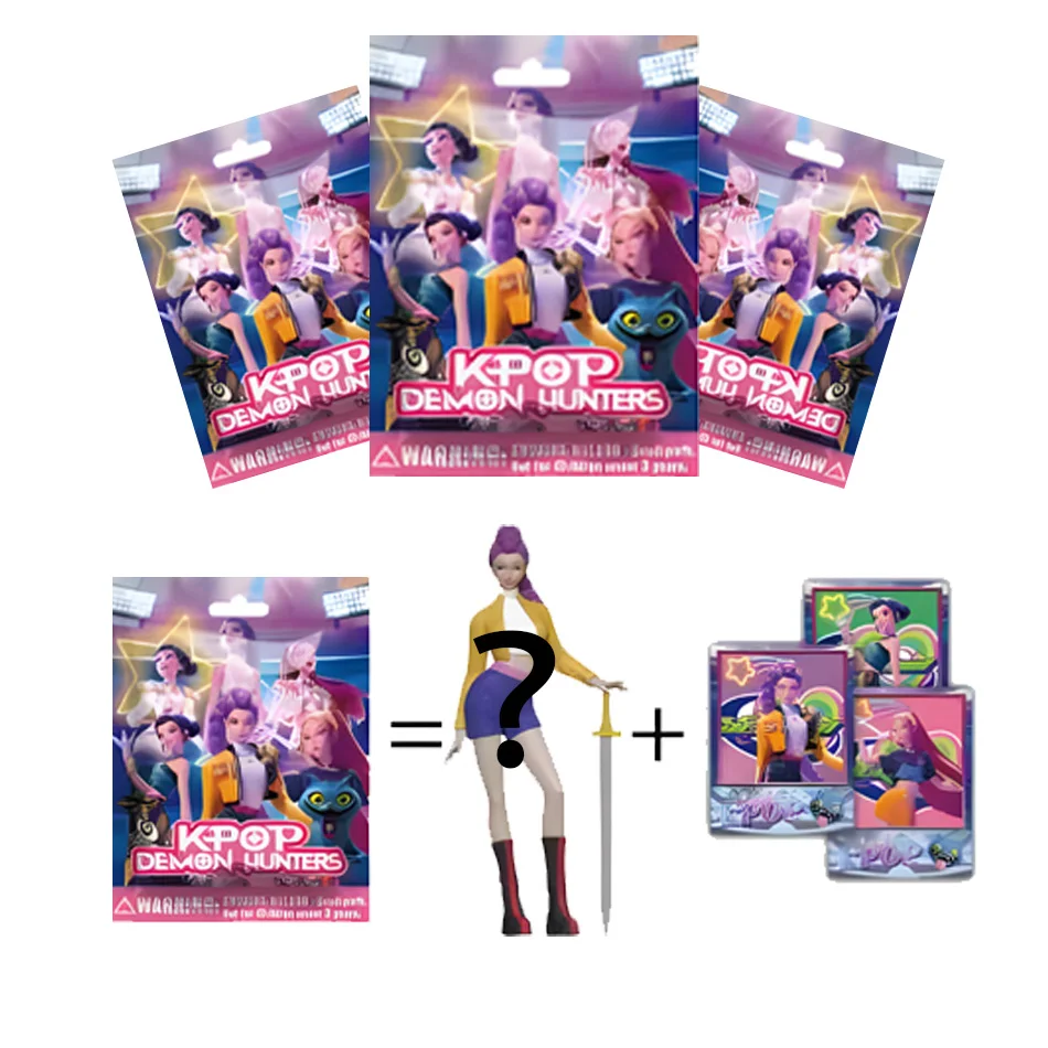 Demon Hunters 1-12 Uds Blind Box Beeldje Speelgoed Derpys Tiger Rumi Mira Zoey Sussy Collectible Doll voor Fans Gift