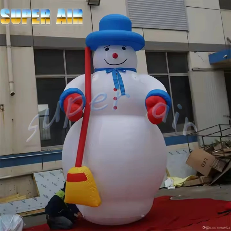 크리스마스를 위한 야외 장식 거대한 풍선 눈사람