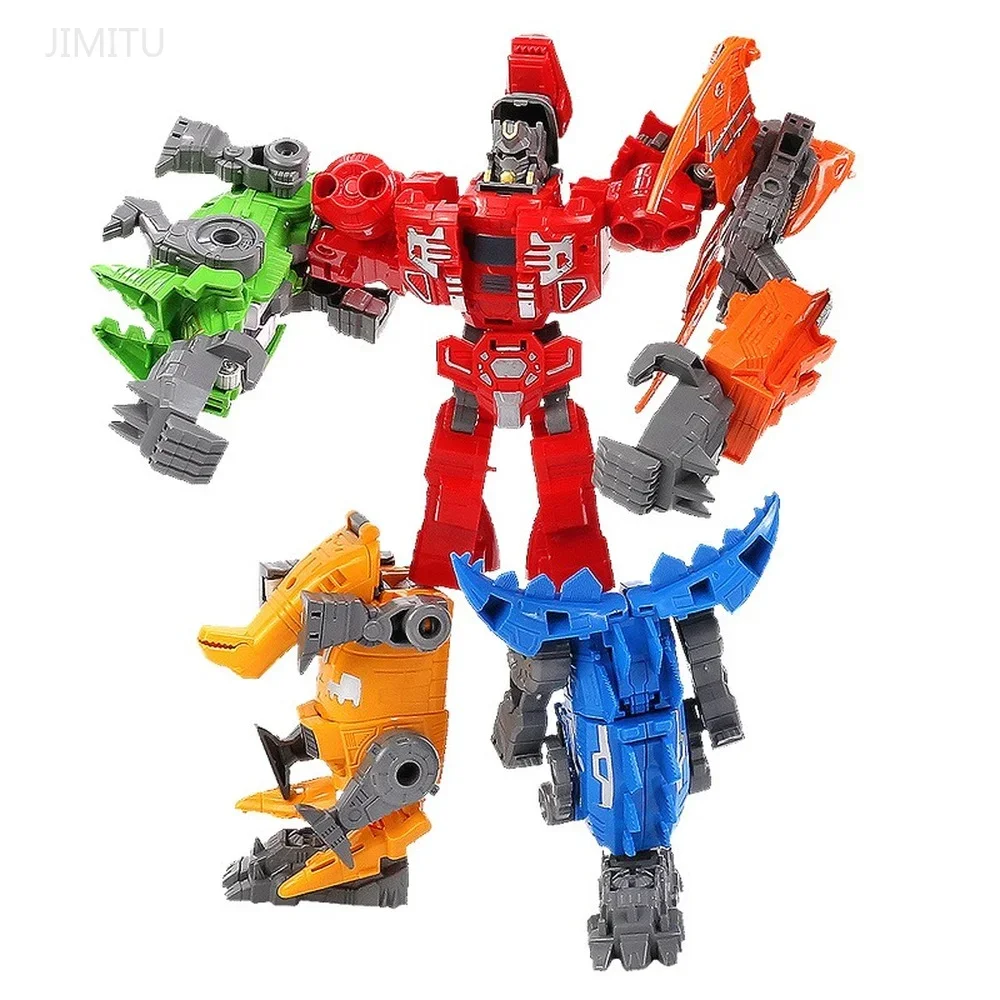 Creative Transformation Robot Mecha Dinosaur Tyrannosaurus Rex Changeable Action Figure Children's Toys